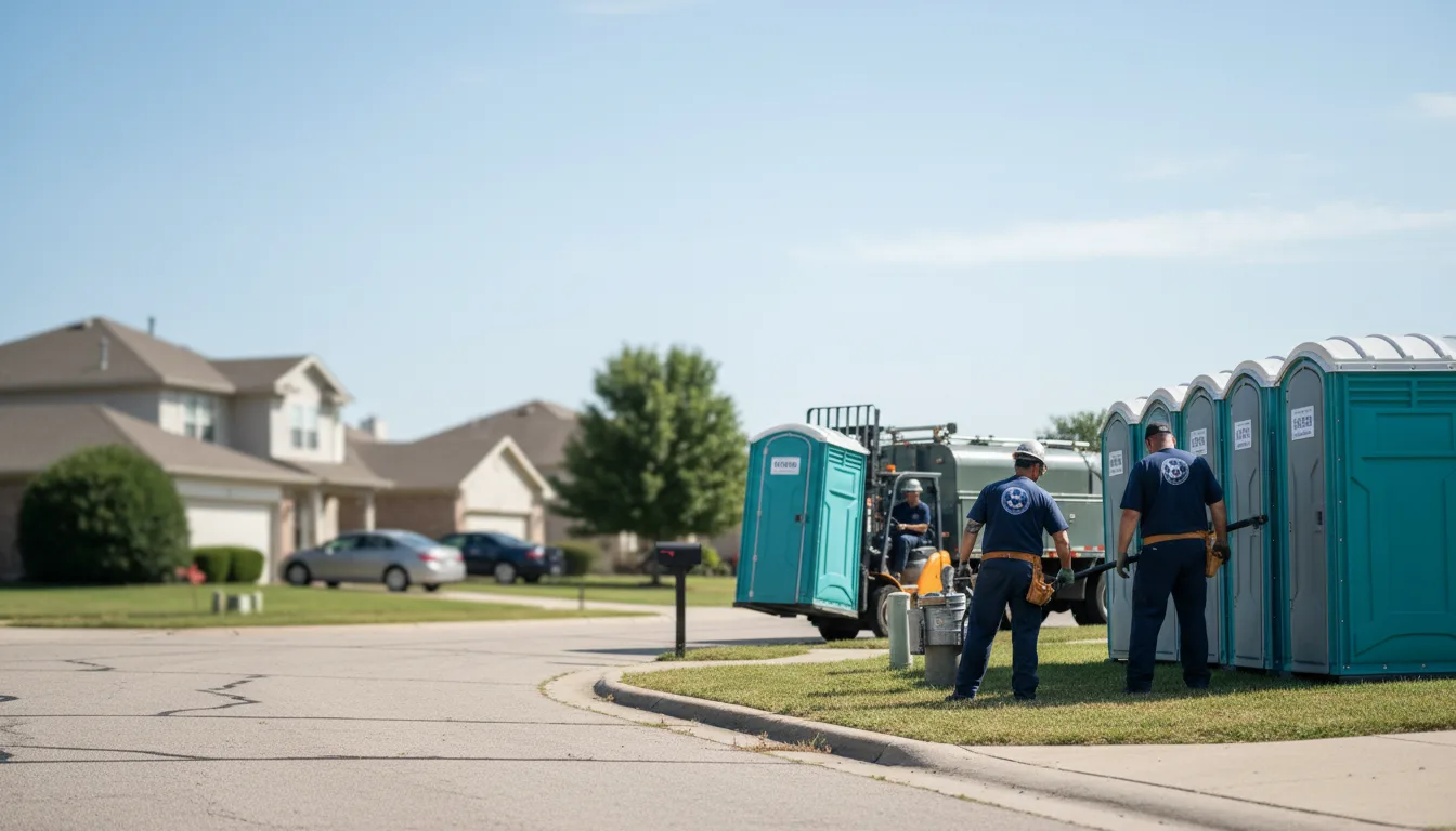 Porta Potty Rental in Dorchester, IA near me